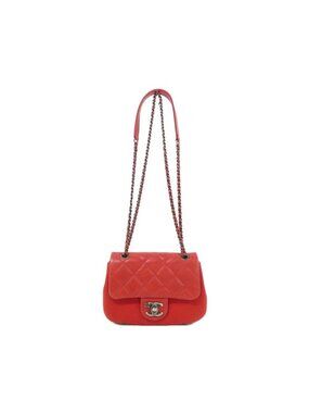 Chanel Shoulder Bag Red